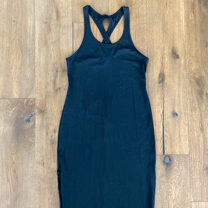 Lululemon long black maxi dress
